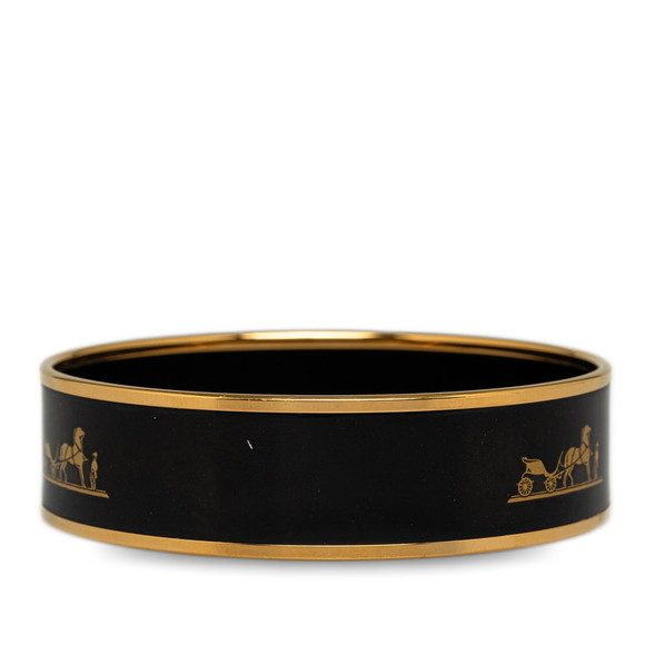 Hermes Wide Enamel Bangle Enamel Bangle in Excellent condition - Picture 3 of 6